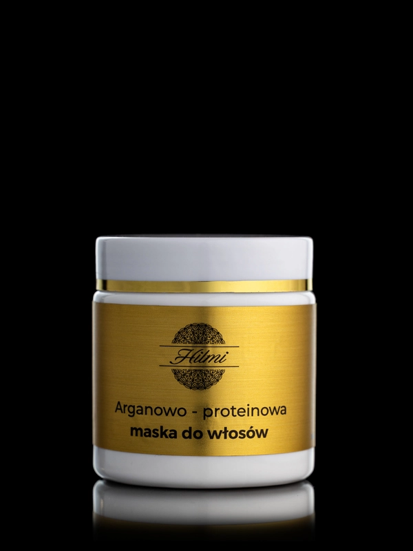 Arganowo-proteinowa maska do włosów